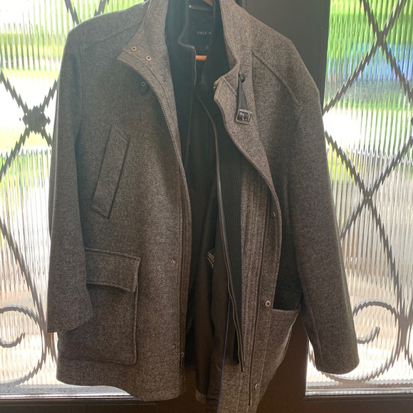 COLE HAAN MENS COAT XXL - Picture 1 of 8